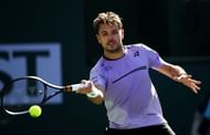 Wawrinka at 2019 BNP Paribas Open - Day 5